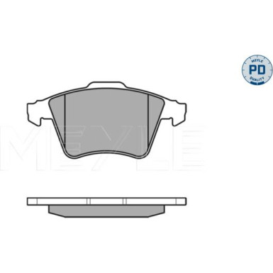 Meyle Bremsbelagsatz, Scheibenbremse MEYLE-PD: Advanced performance and design 025 237 4919/PD