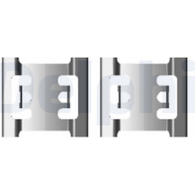 LX0428 Zubehörsatz, Scheibenbremsbelag