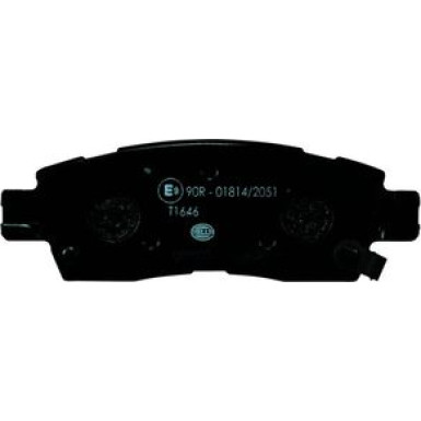 Hella Pagid | Bremsbelagsatz, Scheibenbremse | 8DB 355 012-821