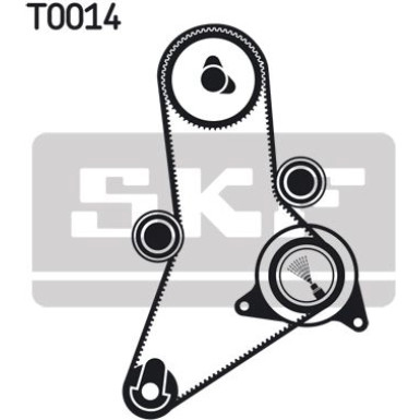 VKMA 02381 Zahnriemensatz