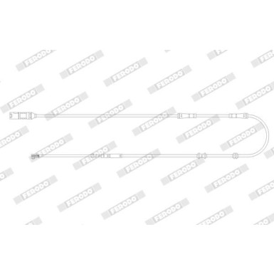 Ferodo Warnkontakt, Bremsbelagverschleiß PREMIER FWI374