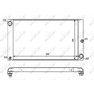 53725 Kühler, Motorkühlung 53725 Kühler, Motorkühlung
