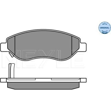 Meyle Bremsbelagsatz, Scheibenbremse MEYLE-ORIGINAL: True to OE 025 245 5019/W