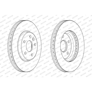 DDF2685C Bremsscheibe PREMIER