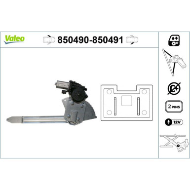 Valeo | Fensterheber | 850490 Valeo | Fensterheber | 850490