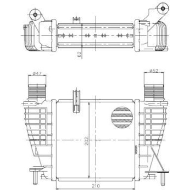 309043 Ladeluftkühler 309043 Ladeluftkühler