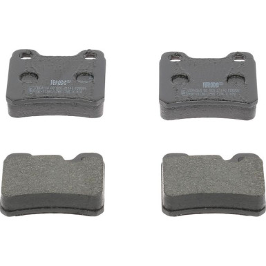 Ferodo Bremsbelagsatz, Scheibenbremse PREMIER ECO FRICTION FDB586