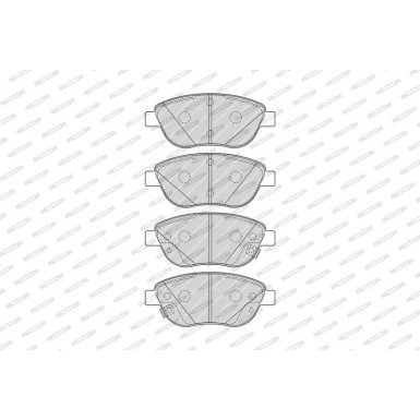 Ferodo Bremsbelagsatz, Scheibenbremse PREMIER FDB4458