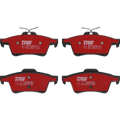 TRW Bremsbelagsatz, Scheibenbremse DTEC COTEC GDB1621DTE