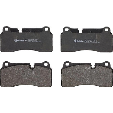 P 06 111 Bremsbelagsatz, Scheibenbremse PRIME LINE