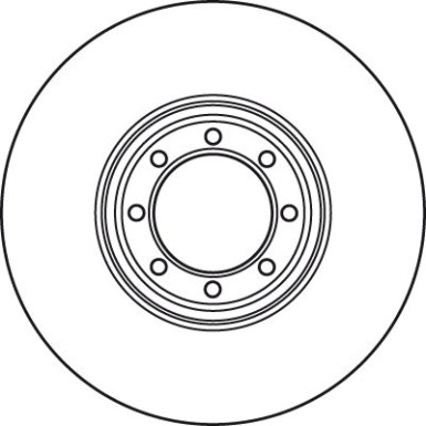 DF4985S Bremsscheibe TRW SINGLE