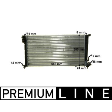 Mahle | Kühler, Motorkühlung | CR 433 000P