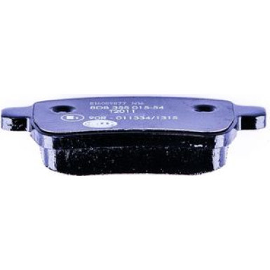 Hella | Bremsbelagsatz, Scheibenbremse | 8DB 355 015-541
