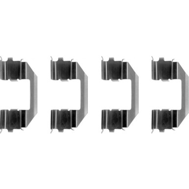 BOSCH Zubehörsatz, Scheibenbremsbelag 1 987 474 385