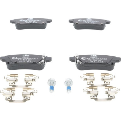 Bremsbelagsatz, Scheibenbremse ATE Ceramic 13.0470-2651.2