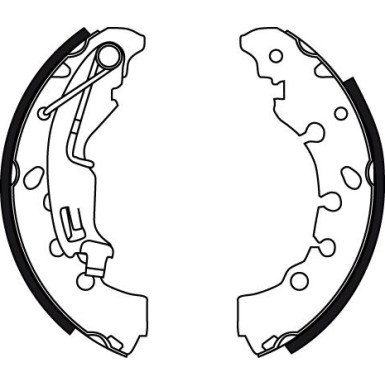 GS8720 Bremsbackensatz