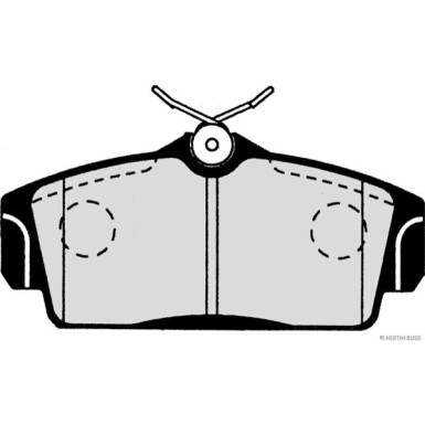 J3601068 Bremsbelagsatz, Scheibenbremse