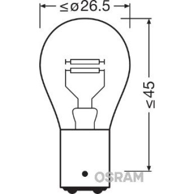 Osram | Glühlampe, Blinkleuchte | 7240