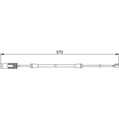 1 987 474 954 Warnkontakt, Bremsbelagverschleiß