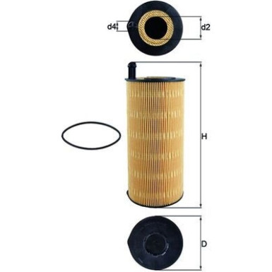 Knecht | Ölfilter | OX 423/9D