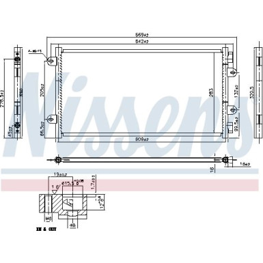 94438 Kondensator, Klimaanlage ** FIRST FIT **