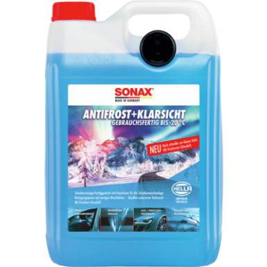 4 x SONAX Frostschutz, Scheibenreinigungsanlage AntiFrost+KlarSicht bis -20 °C Citrus 03325000 4 x SONAX Frostschutz, Scheibenreinigungsanlage AntiFrost+KlarSicht bis -20 °C Citrus 03325000