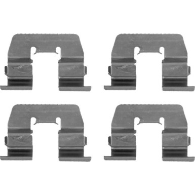 BOSCH | Zubehörsatz, Scheibenbremsbelag | 1 987 474 475