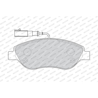 FDB1468 Bremsbelagsatz, Scheibenbremse PREMIER ECO FRICTION
