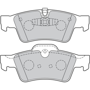 Valeo Bremsbelagsatz, Scheibenbremse ESSENTIAL 301802