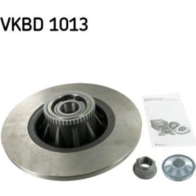 2 x SKF Bremsscheibe | VKBD 1013