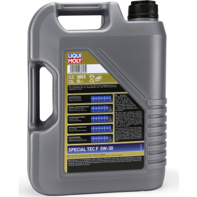 Liqui Moly 3853 Special Tec F 5W-30 Motoröl 5l Liqui Moly 3853 Special Tec F 5W-30 Motoröl 5l