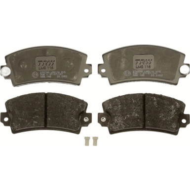 TRW Bremsbelagsatz, Scheibenbremse COTEC GDB148