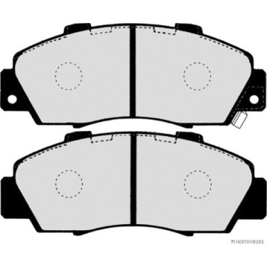 Herth+Buss Jakoparts | Bremsbelagsatz, Scheibenbremse | J3604032