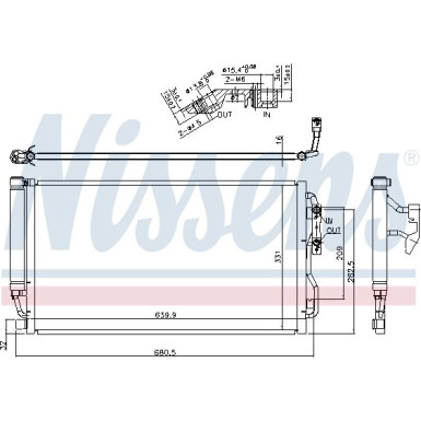 940590 Kondensator, Klimaanlage ** FIRST FIT ** 940590 Kondensator, Klimaanlage ** FIRST FIT **