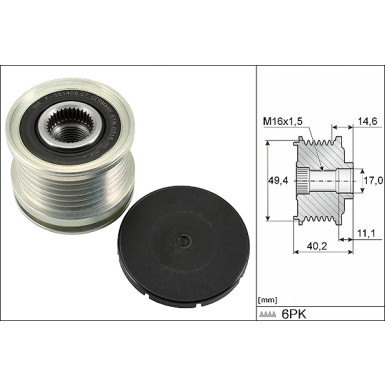 535 0124 10 Generatorfreilauf