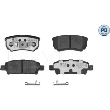 025 240 1416/PD Bremsbelagsatz, Scheibenbremse MEYLE-PD: Advanced performance and design.