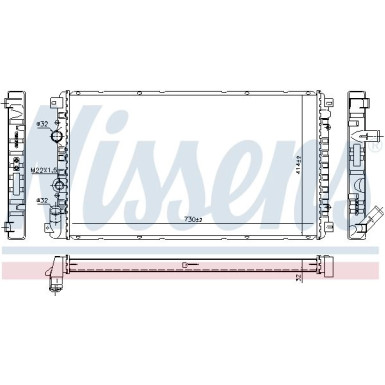 637652 Kühler, Motorkühlung 637652 Kühler, Motorkühlung