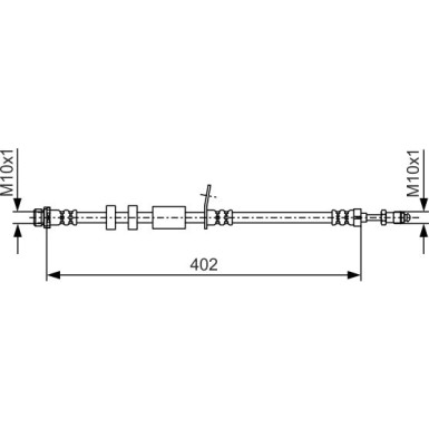 1 987 481 977 Bremsschlauch