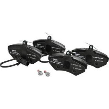 Delphi Bremsbelagsatz, Scheibenbremse LP1631