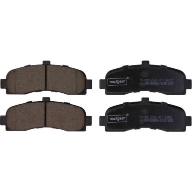 19-0893 Bremsbelagsatz, Scheibenbremse