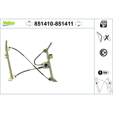 Valeo | Fensterheber | 851410