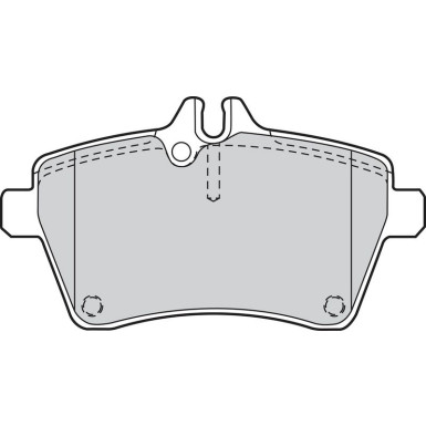 Valeo Bremsbelagsatz, Scheibenbremse ESSENTIAL 302052