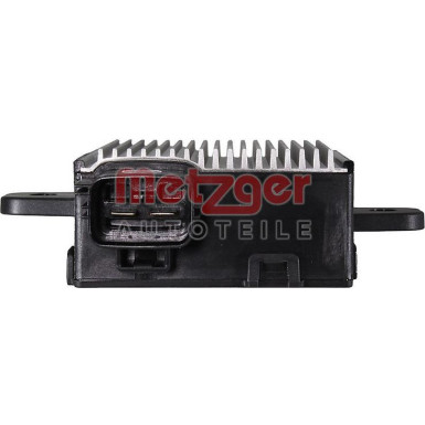 Metzger | Steuergerät, Elektrolüfter (Motorkühlung) | 0917867