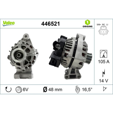 Valeo | Generator | 446521