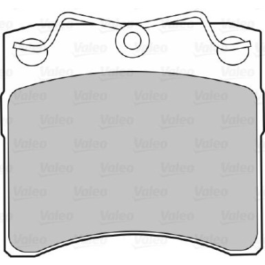 598048 Bremsbelagsatz, Scheibenbremse