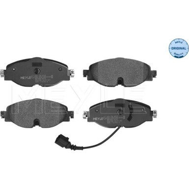 025 256 8320 Bremsbelagsatz, Scheibenbremse MEYLE-ORIGINAL: True to OE.
