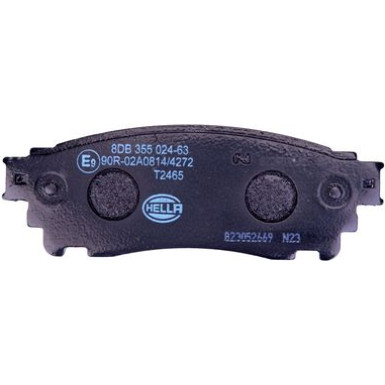 Hella | Bremsbelagsatz, Scheibenbremse | 8DB 355 024-631