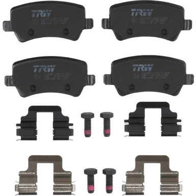 TRW Bremsbelagsatz, Scheibenbremse COTEC GDB1685