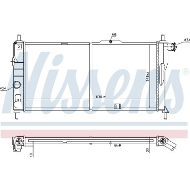 632731 Kühler, Motorkühlung 632731 Kühler, Motorkühlung