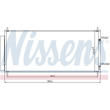 940240 Kondensator, Klimaanlage